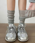Slouchy Combed Cotton Over-the-Calf