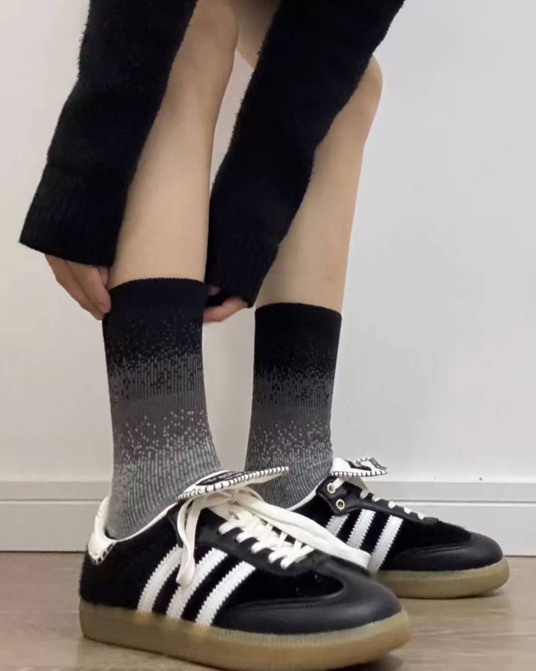 Stardust Gradient Cotton Crew