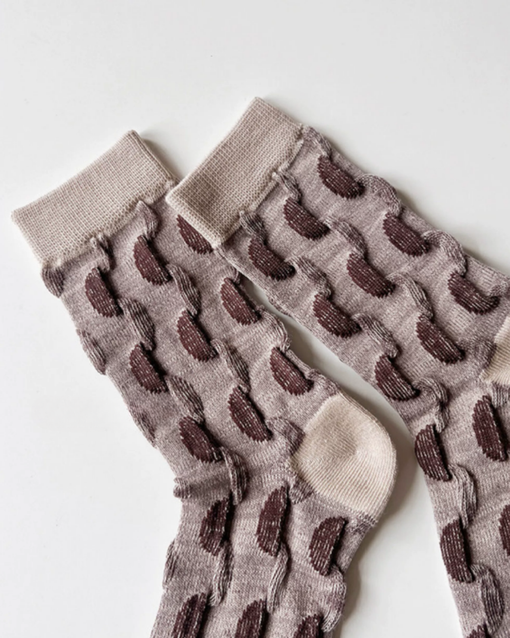 Crescent Textured Crew