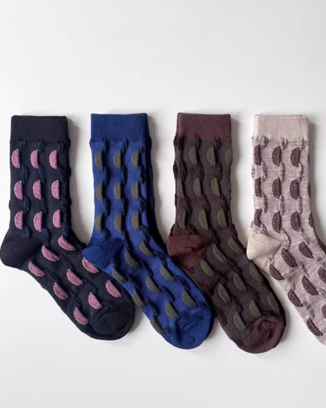 Crescent Textured Crew