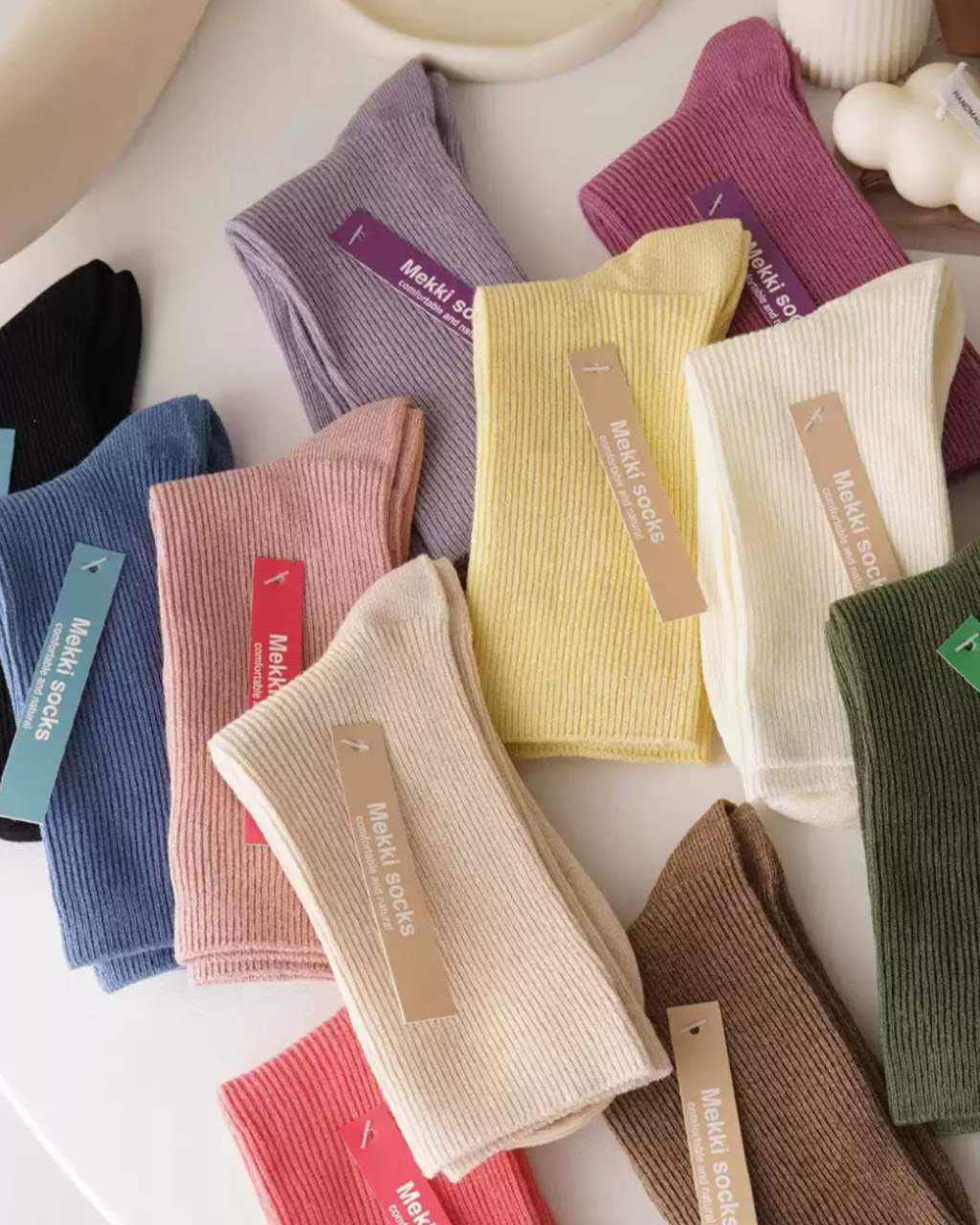Classic Ribbed Cotton Crew